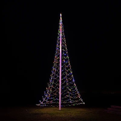 Flagpole Christmas Light Glimma DUOLED | Flagpole lighting