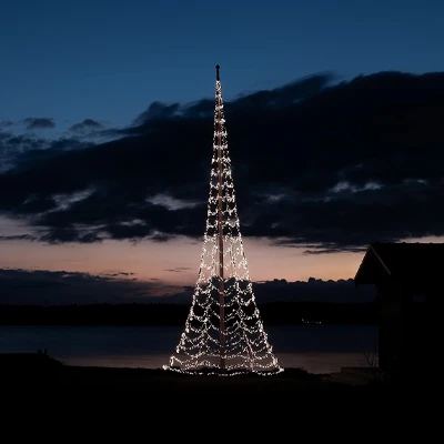 Flagpole Christmas Light Glimma Special Edition | Flagpole lighting | Formenta